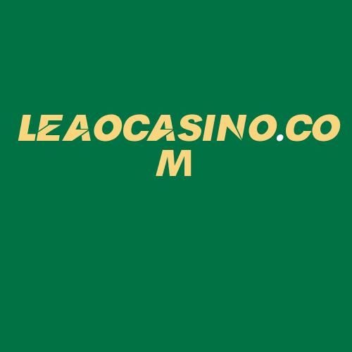 Logo da LEAOCASINO